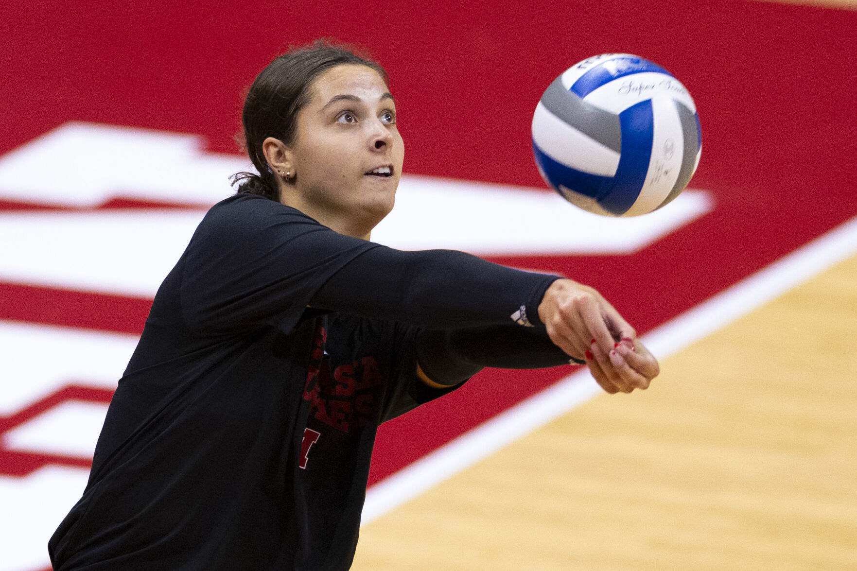 NU volleyball practice